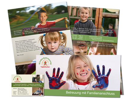Referenz - Print-Werbung - Tagesmutter in Saarbrücken